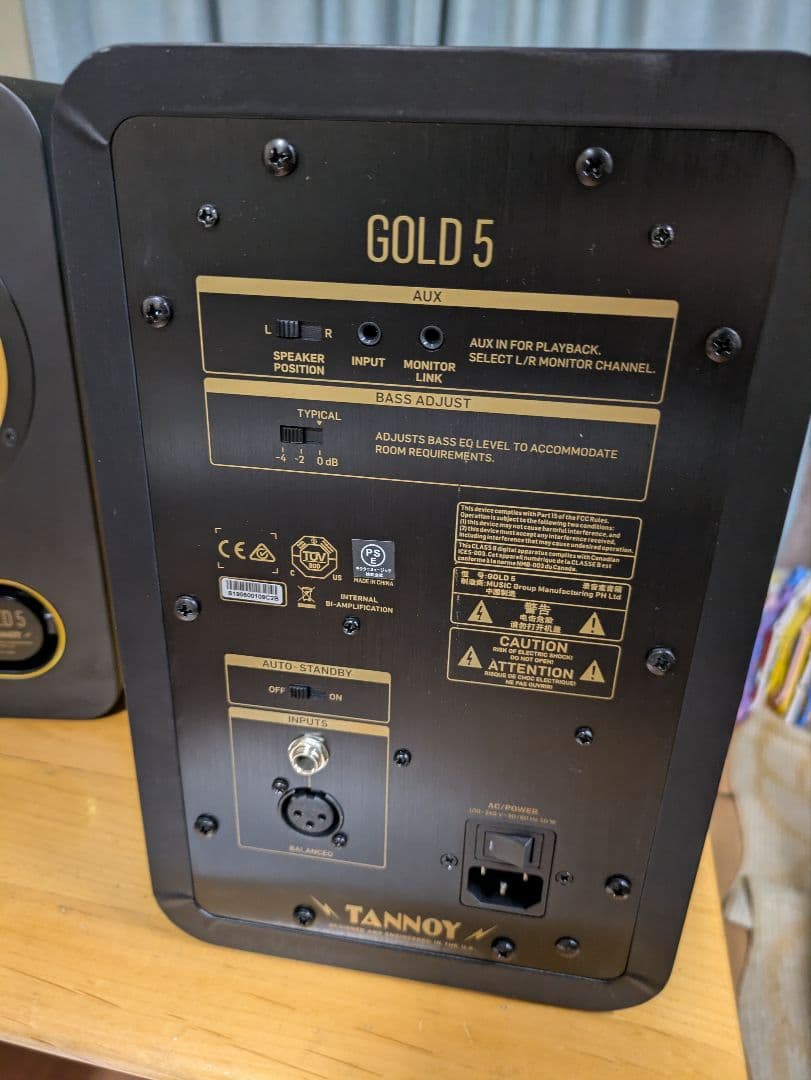 TANNOY GOLD5 ペア モニタースピーカー