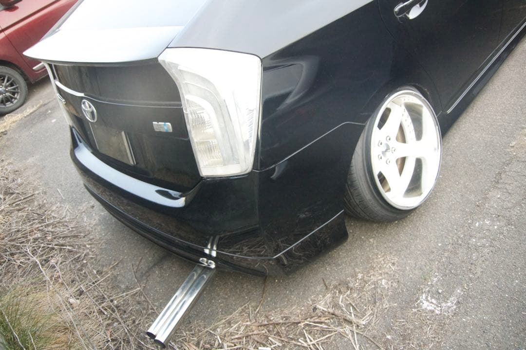 (最終値下げ‼️)ステンレス デュアルマフラー 出口 汎用