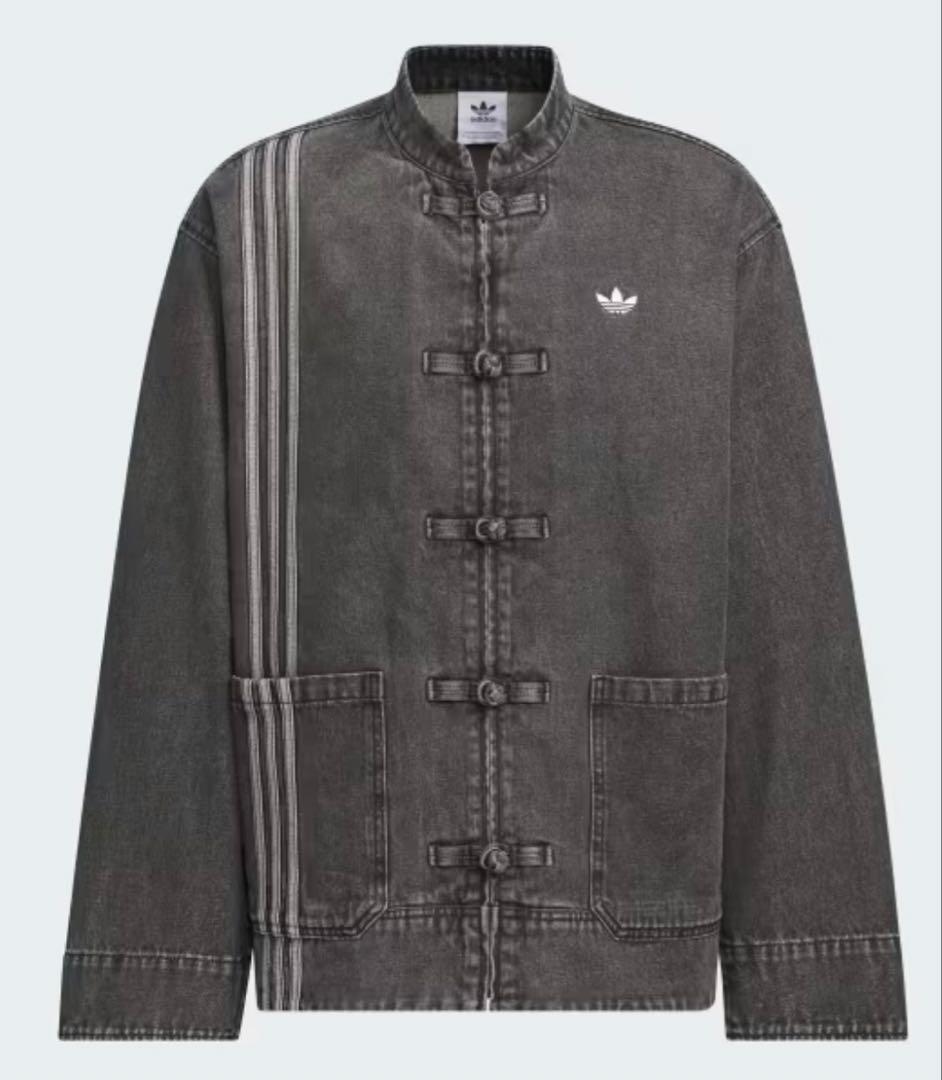 adidas チャイナデニムジャケット