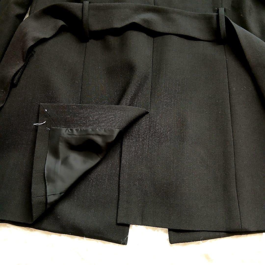 【未使用級】【Theory】22AW Saxony ベルト付きラップジャケット