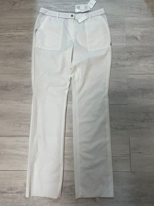 ランバンスポール LLサイズ　42 白　撥水　ツーウェイストレッチ　UV パンツ