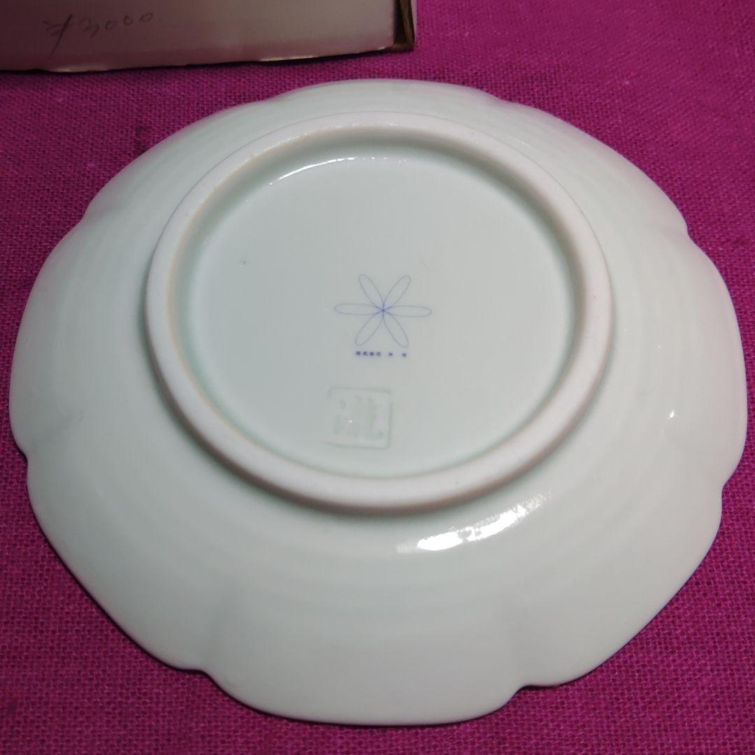 八塚形ホワイト小皿二枚