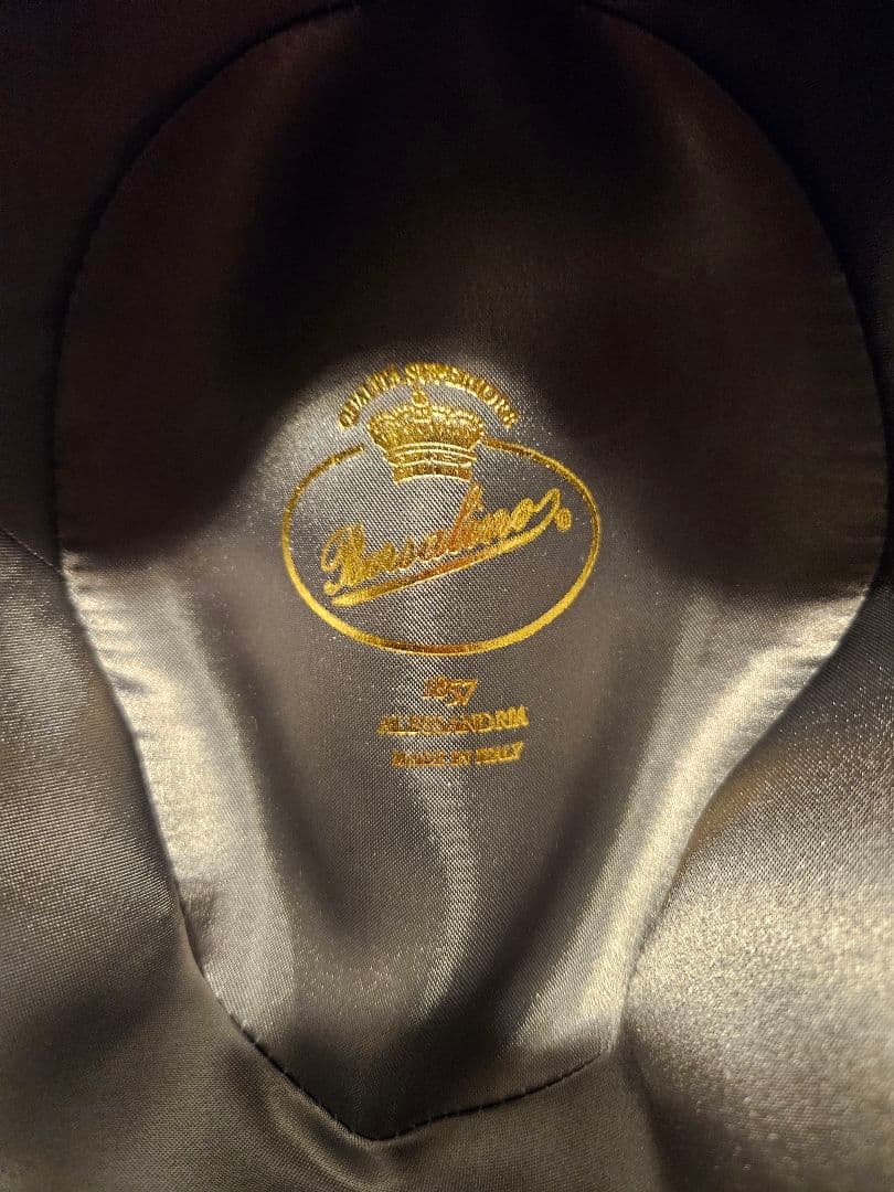 Borsalino ボルサリーノハット ラヴィットフェルト 57 グレー