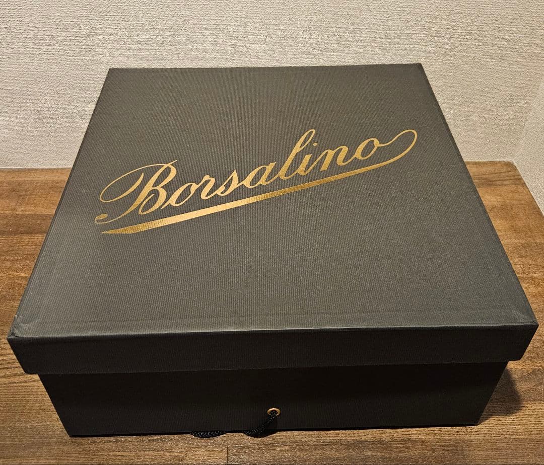 Borsalino ボルサリーノハット ラヴィットフェルト 57 グレー
