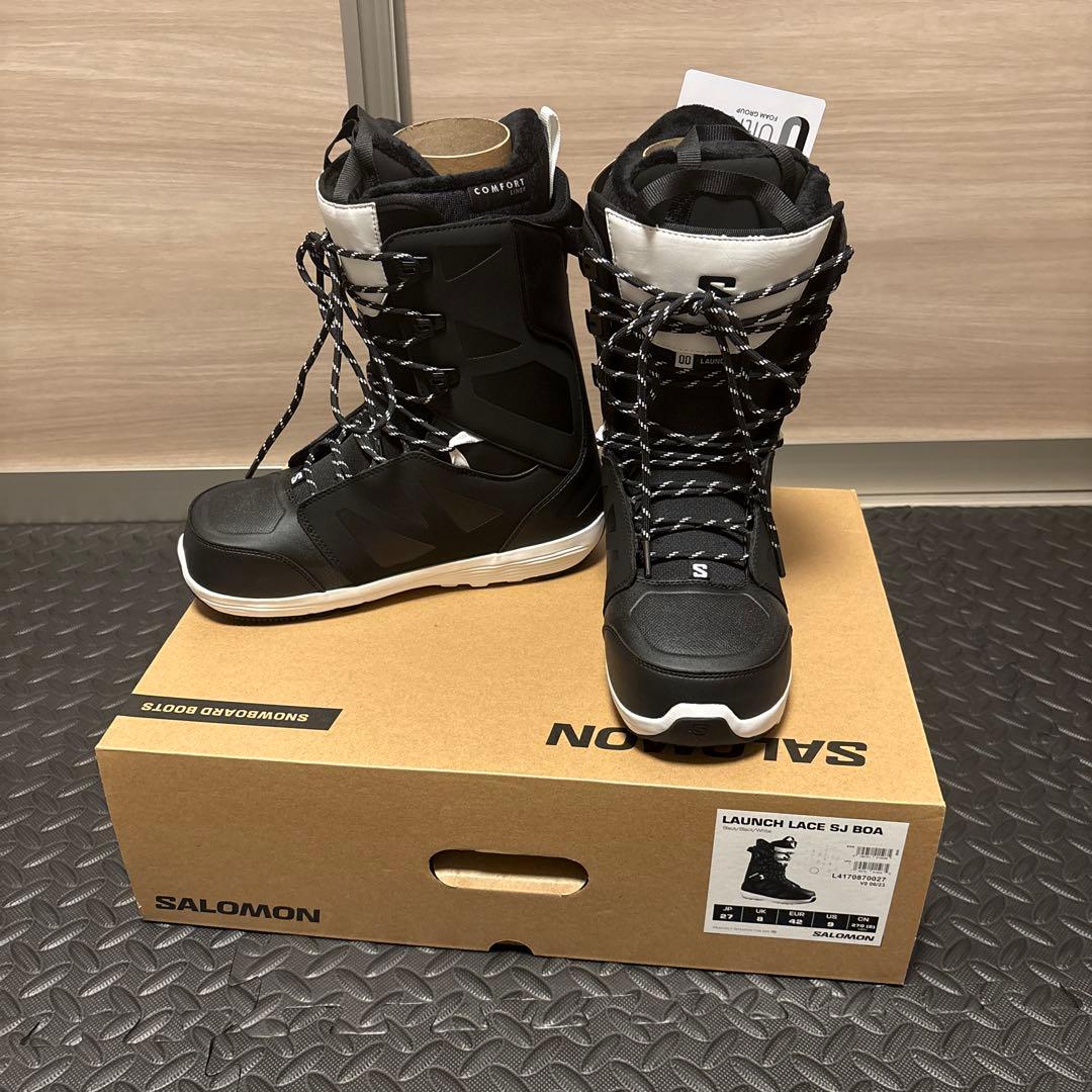 SALOMON LAUNCH LACE SJ BOA 27 スノーボードブーツ