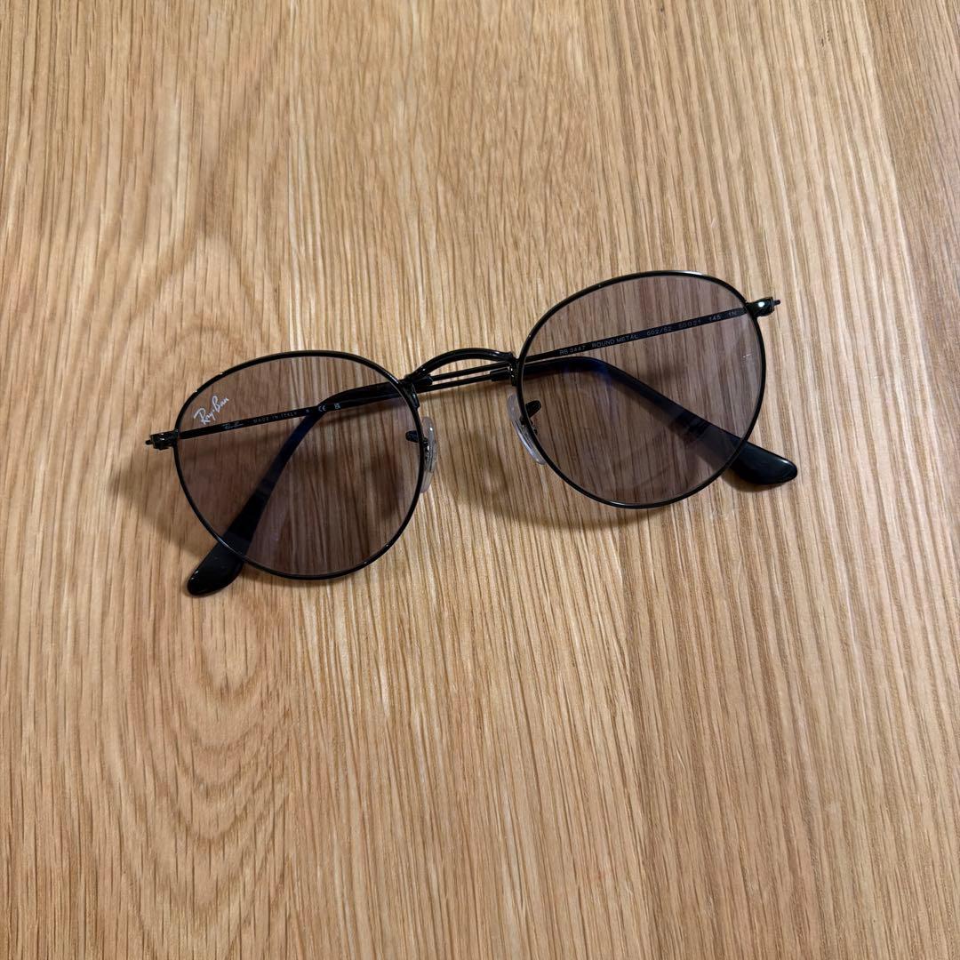 Ray-Ban ラウンドメタルサングラス