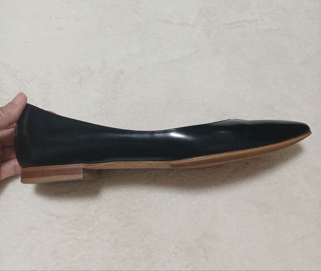 PELLICO　ペリーコ　アネッリ　フラットシューズ　黒　361/2　レザー