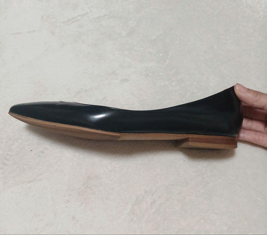 PELLICO　ペリーコ　アネッリ　フラットシューズ　黒　361/2　レザー