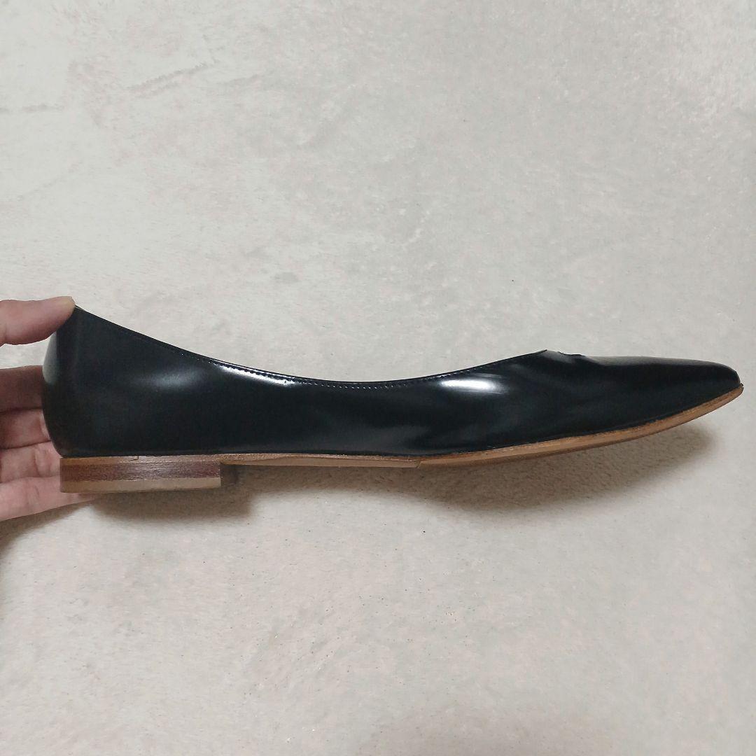 PELLICO　ペリーコ　アネッリ　フラットシューズ　黒　361/2　レザー