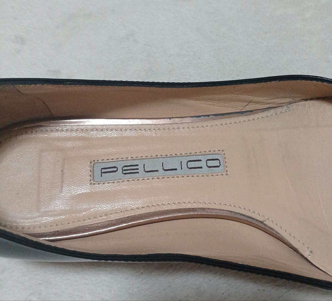 PELLICO　ペリーコ　アネッリ　フラットシューズ　黒　361/2　レザー