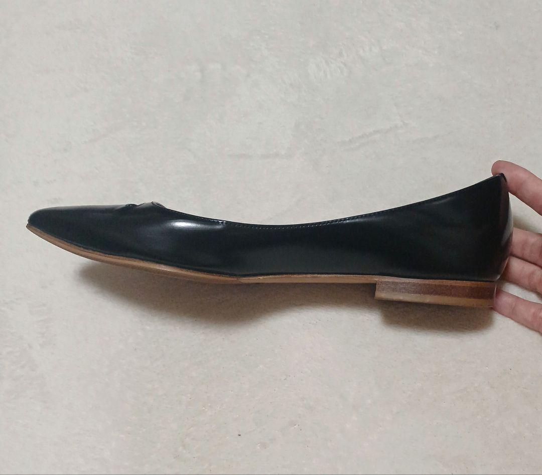 PELLICO　ペリーコ　アネッリ　フラットシューズ　黒　361/2　レザー