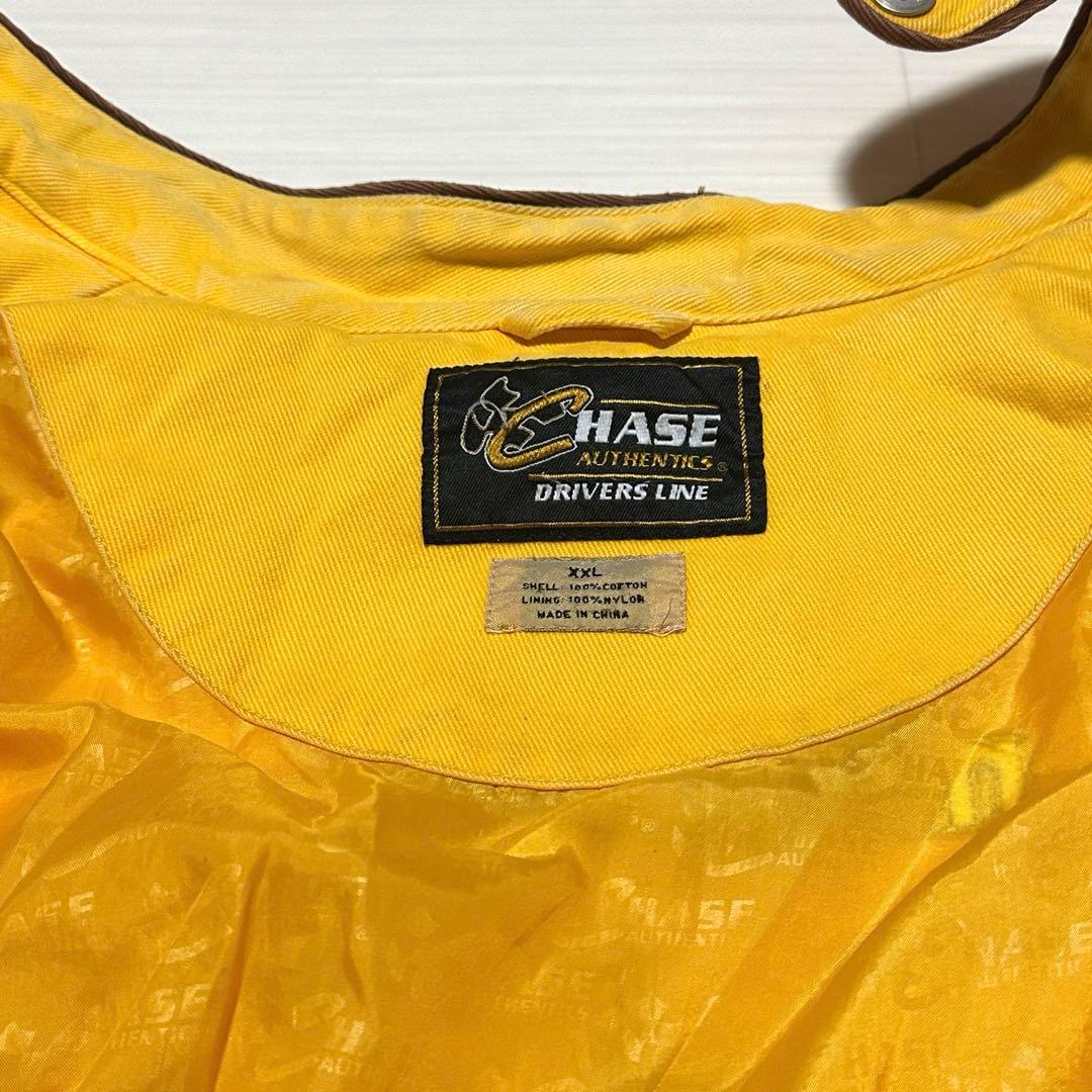 CHASE レーシングジャケット エムアンドエムズ　スポンサー　刺繍　90s