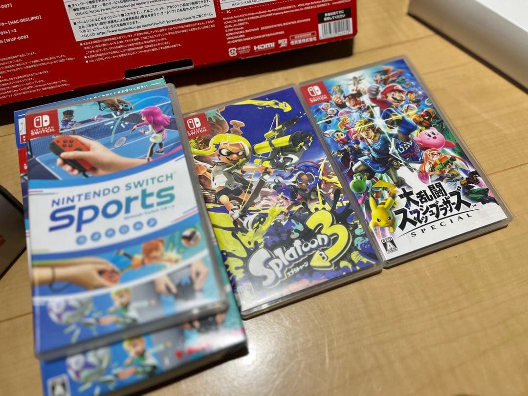 【最終価格】Nintendo Switch 本体＋ソフト