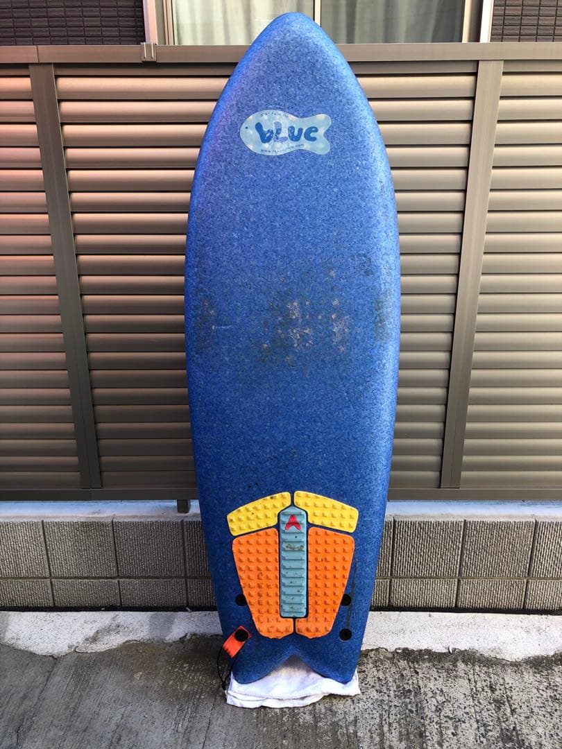 元祖　ソフトボード　BLUE 5’3 TWIN FIN ツイン