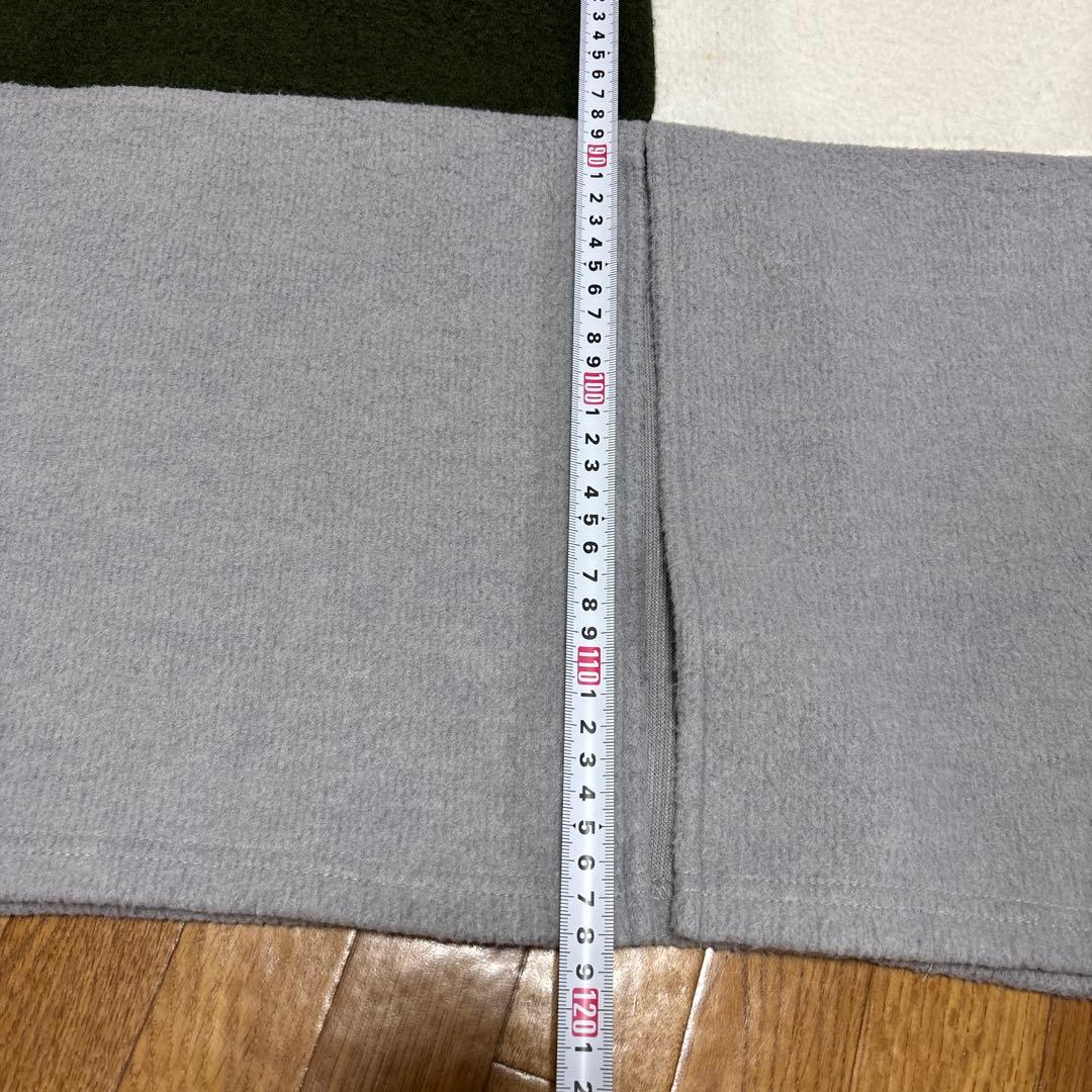 ☆にゃんこちゃん☆ワンピ 長袖 レディース 起毛 切り替えロングワンピース