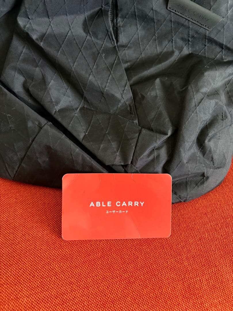 Able Carry Thirteen Daybag ブラック