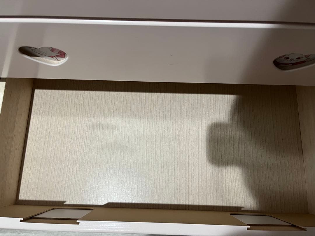 75cm幅 5段 おしゃれキャット マリー チェスト タンス 収納棚