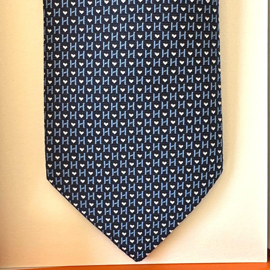専用出品です。　 エルメス ネクタイ 《H・ラヴ・ユー》新品 未使用