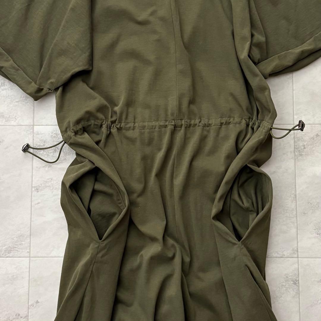 テイッカカットソーコンビネゾンドレスカーキ