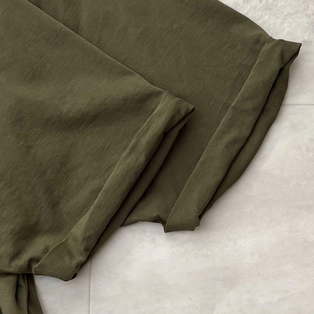 テイッカカットソーコンビネゾンドレスカーキ