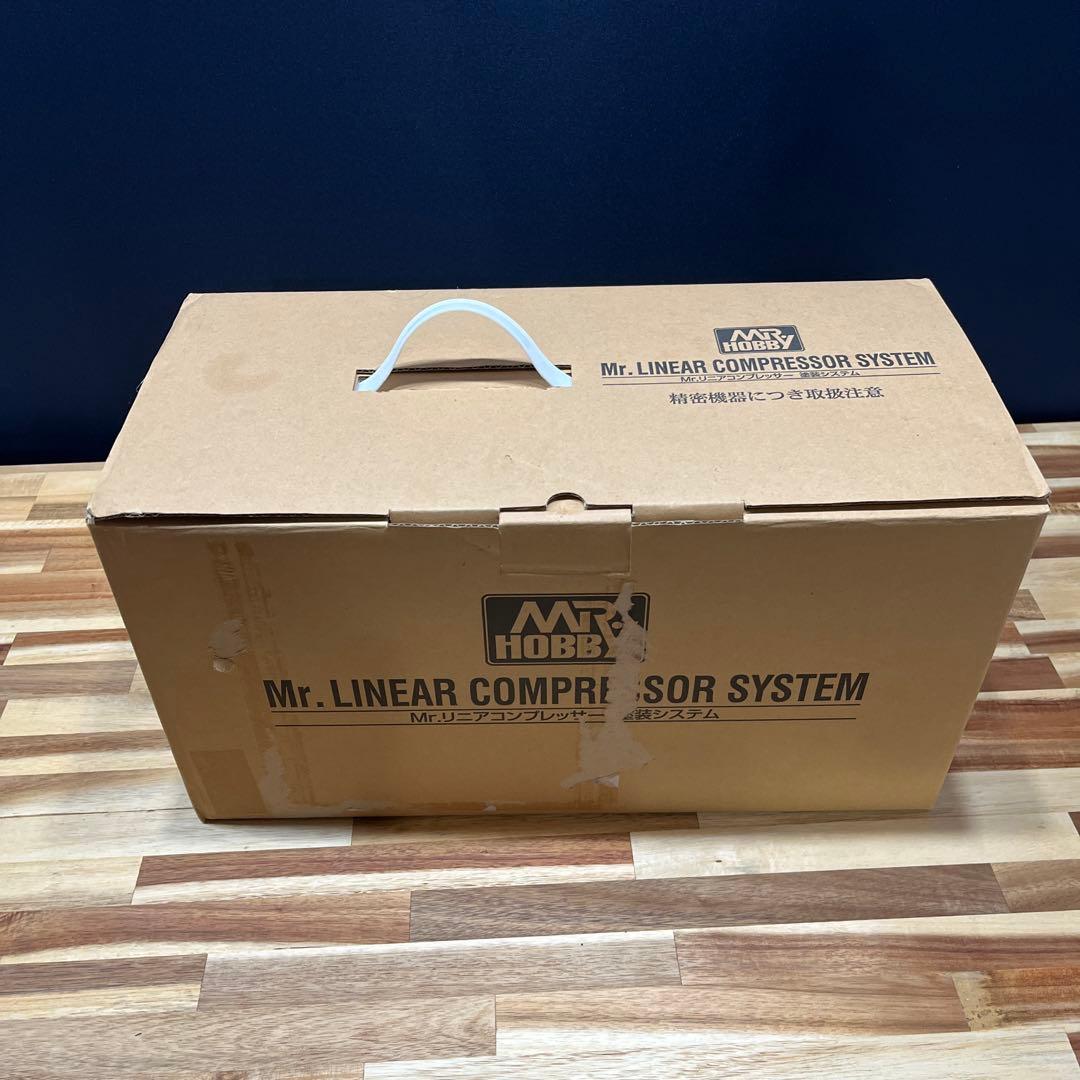 【美品】クレオス Mr.リニアコンプレッサーL7&レギュレーターセット