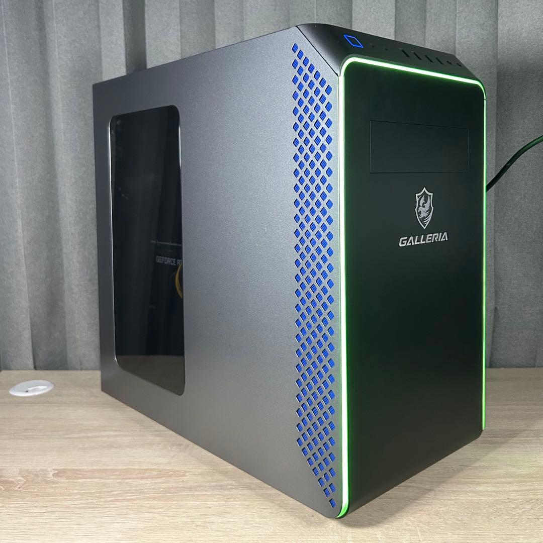 ガレリア ゲーミングPC RTX4060ti Windows11 ワイルズ快適