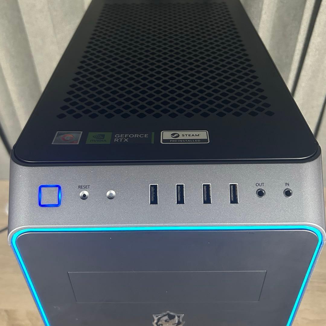 ガレリア ゲーミングPC RTX4060ti Windows11 ワイルズ快適