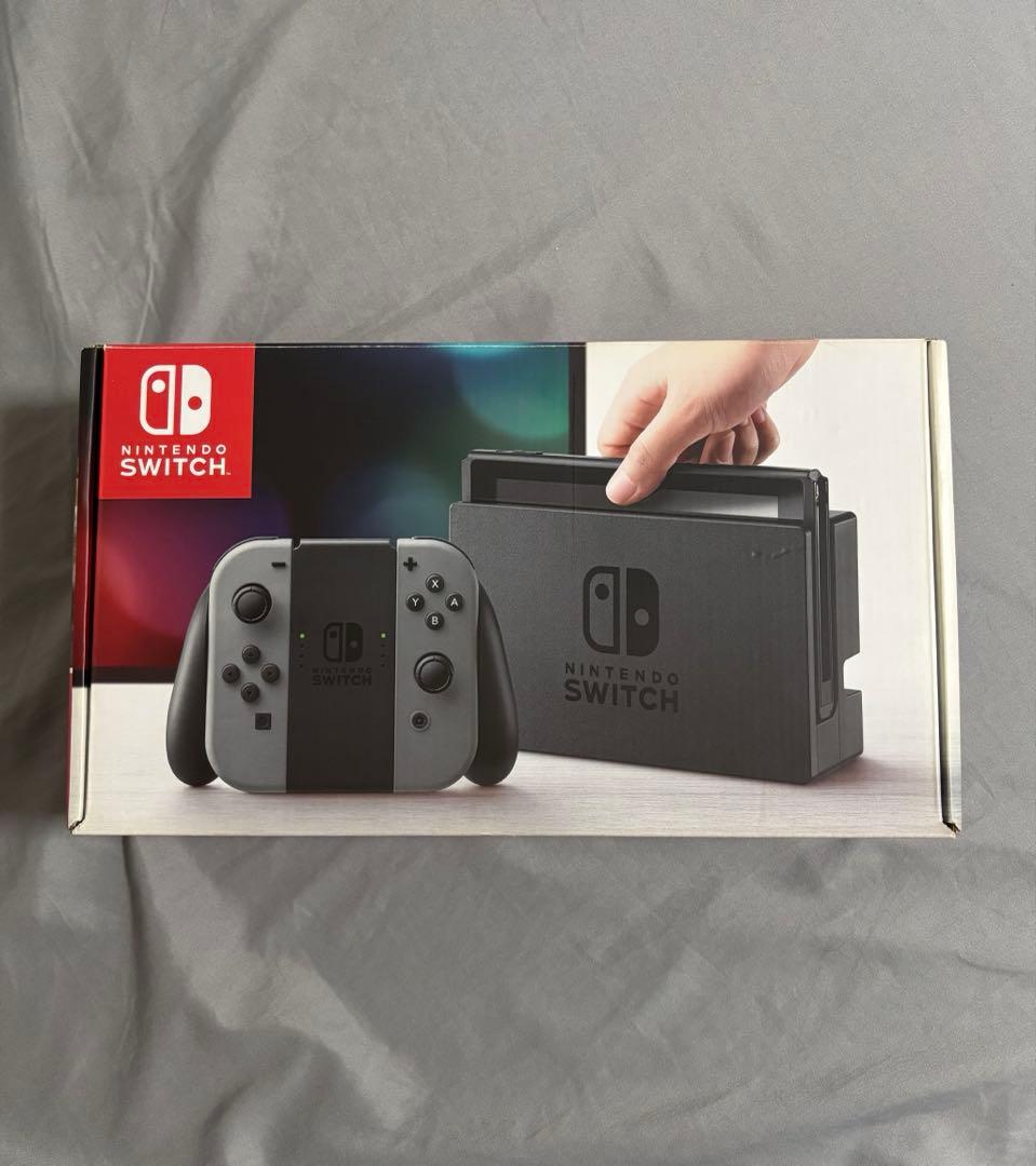 ユ*ン様 【純正・完品】Nintendo Switch グレー　※右Joy-Co