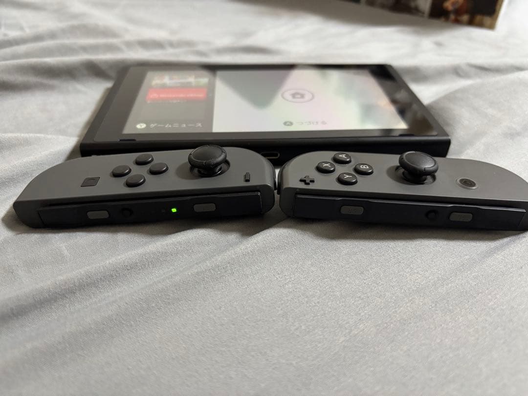 ユ*ン様 【純正・完品】Nintendo Switch グレー　※右Joy-Co