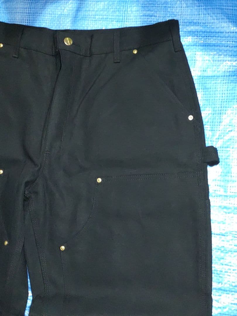 新品 USA製 Carhartt ダブルニー w36×L32 ダック カーハート