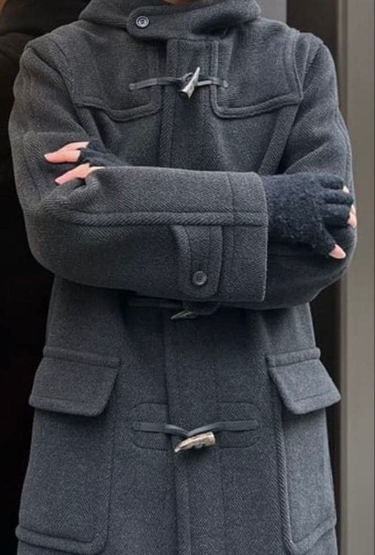 INVERTER インバーティア BEAMS ダッフルコート チャコール36