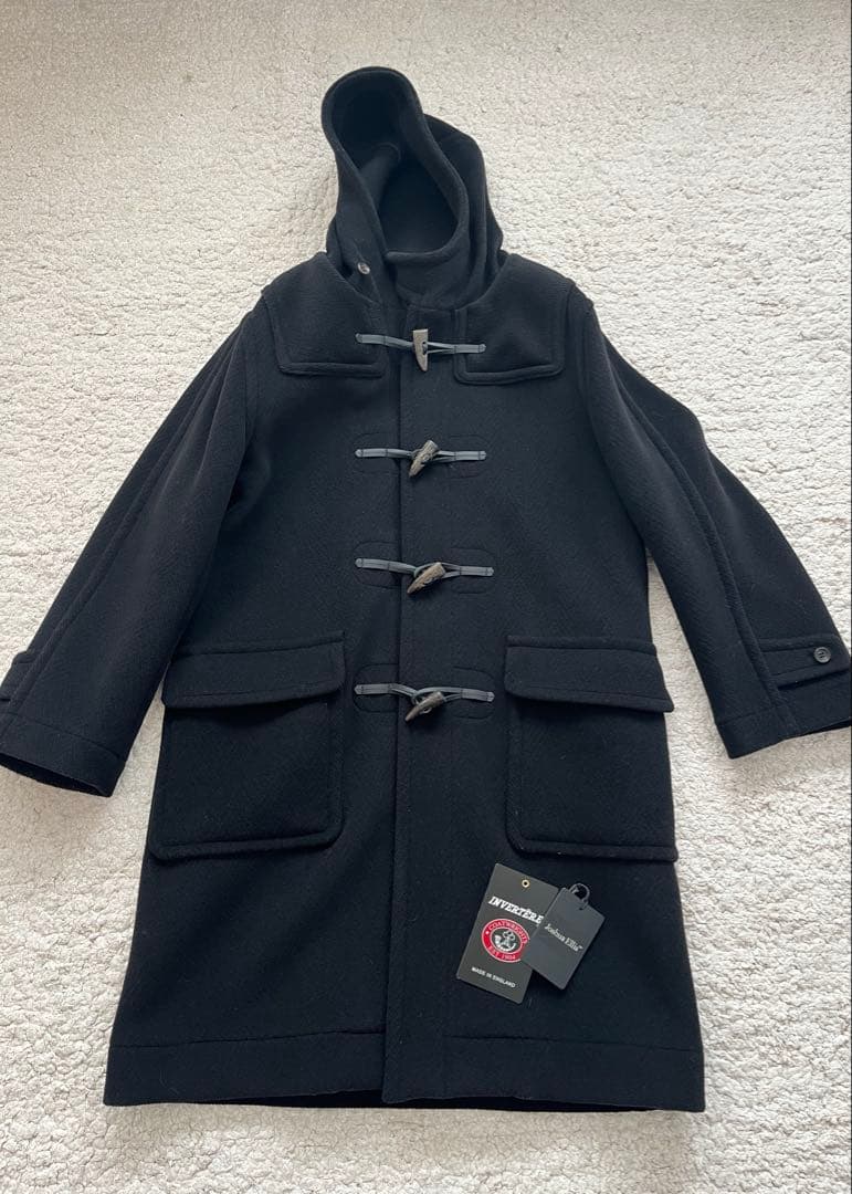 INVERTER インバーティア BEAMS ダッフルコート チャコール36