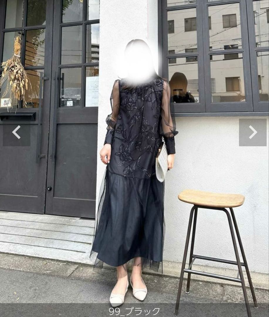 【再値下げ中】Dorry Doll フェザーフラワーチュールドレス