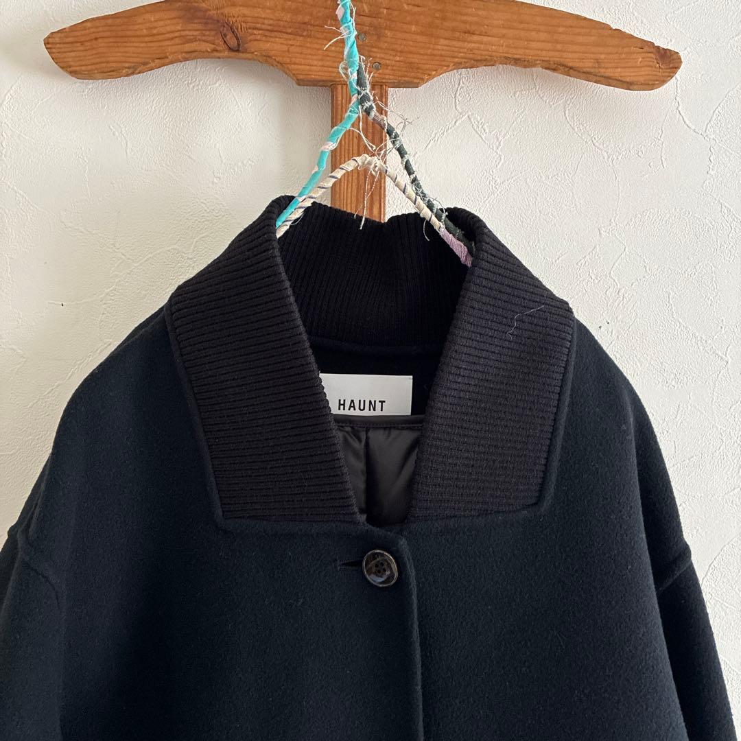 HAUNTハウント　アウター　スタジャンブラック　ジャケット