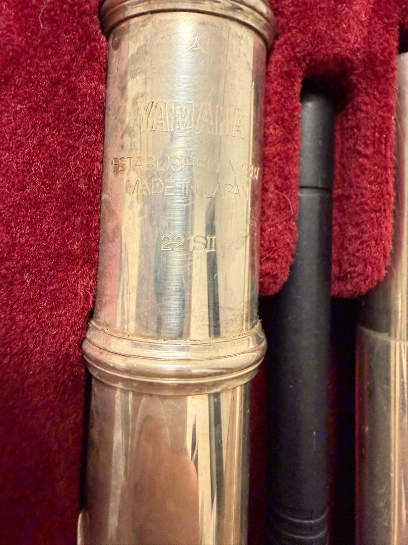 YAMAHA ヤマハ　フルート　YFL-221S II本体 ケース付