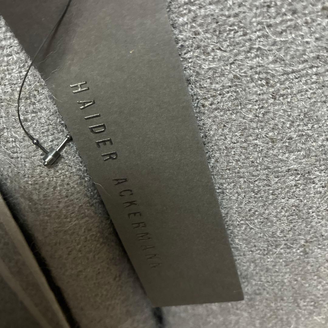 Haider Ackermann ダークグレー　ロングコート　タグ付き