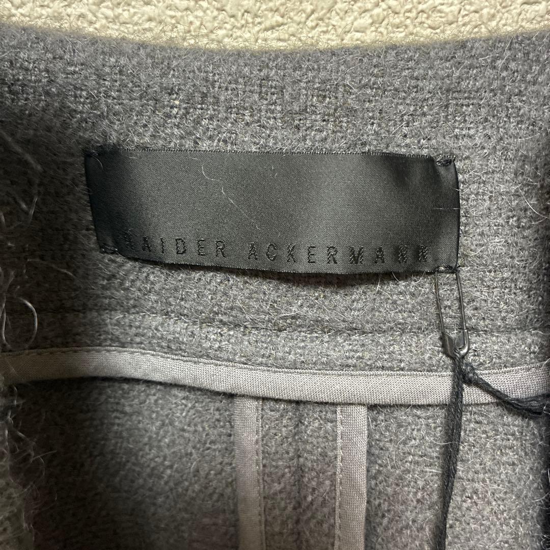 Haider Ackermann ダークグレー　ロングコート　タグ付き