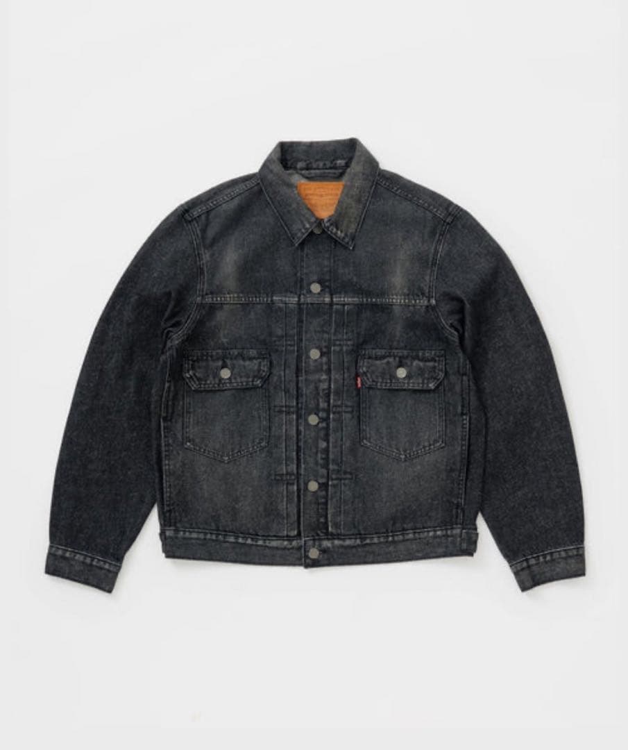Levi's BIOTOP別注　TYPE 2 TRUCKER BLK EX