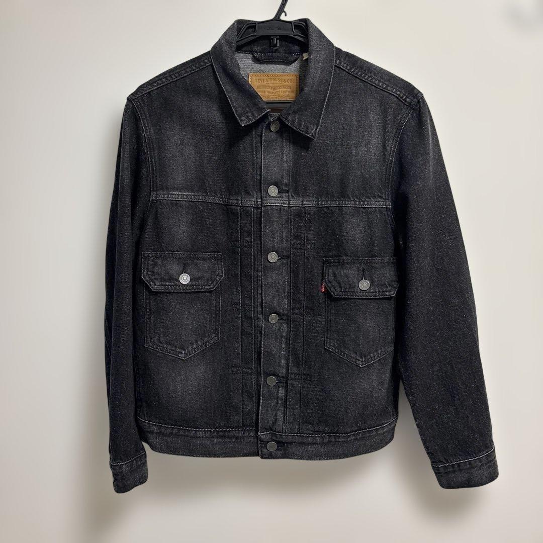 Levi's BIOTOP別注　TYPE 2 TRUCKER BLK EX