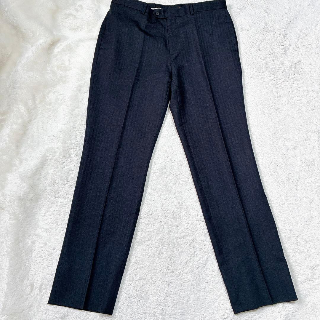 メンズ　ティノラス　スーツセットアップ　スリーピース　LL ストライプ