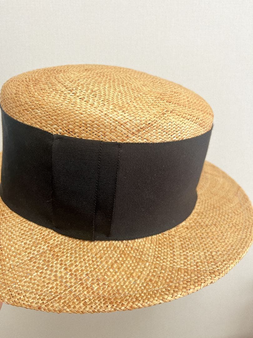 poisE 麦わら帽子 ポイズエ　ポイゼ 黒