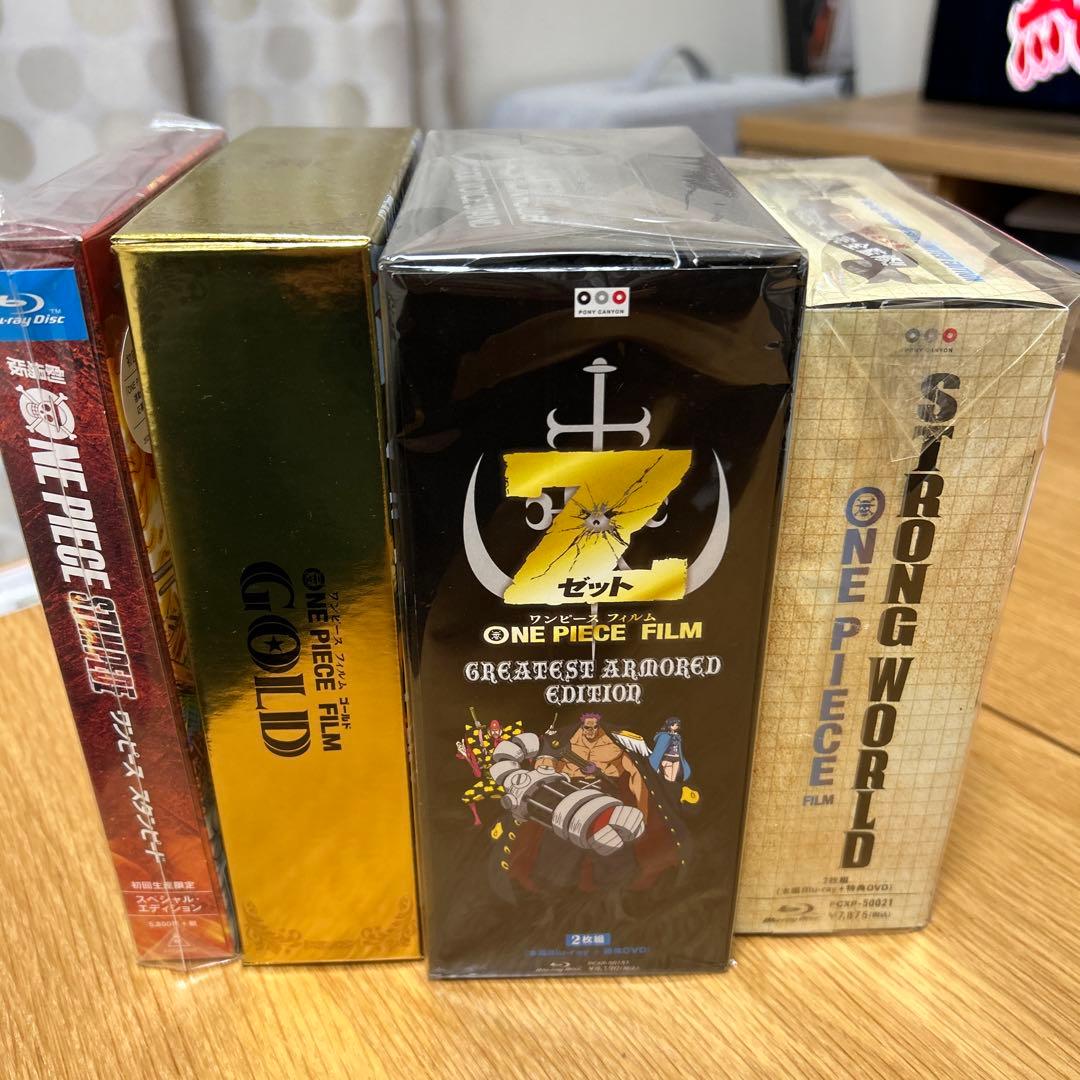 劇場版 ONE PIECE はBlu-ray 初回限定版　4作品セット