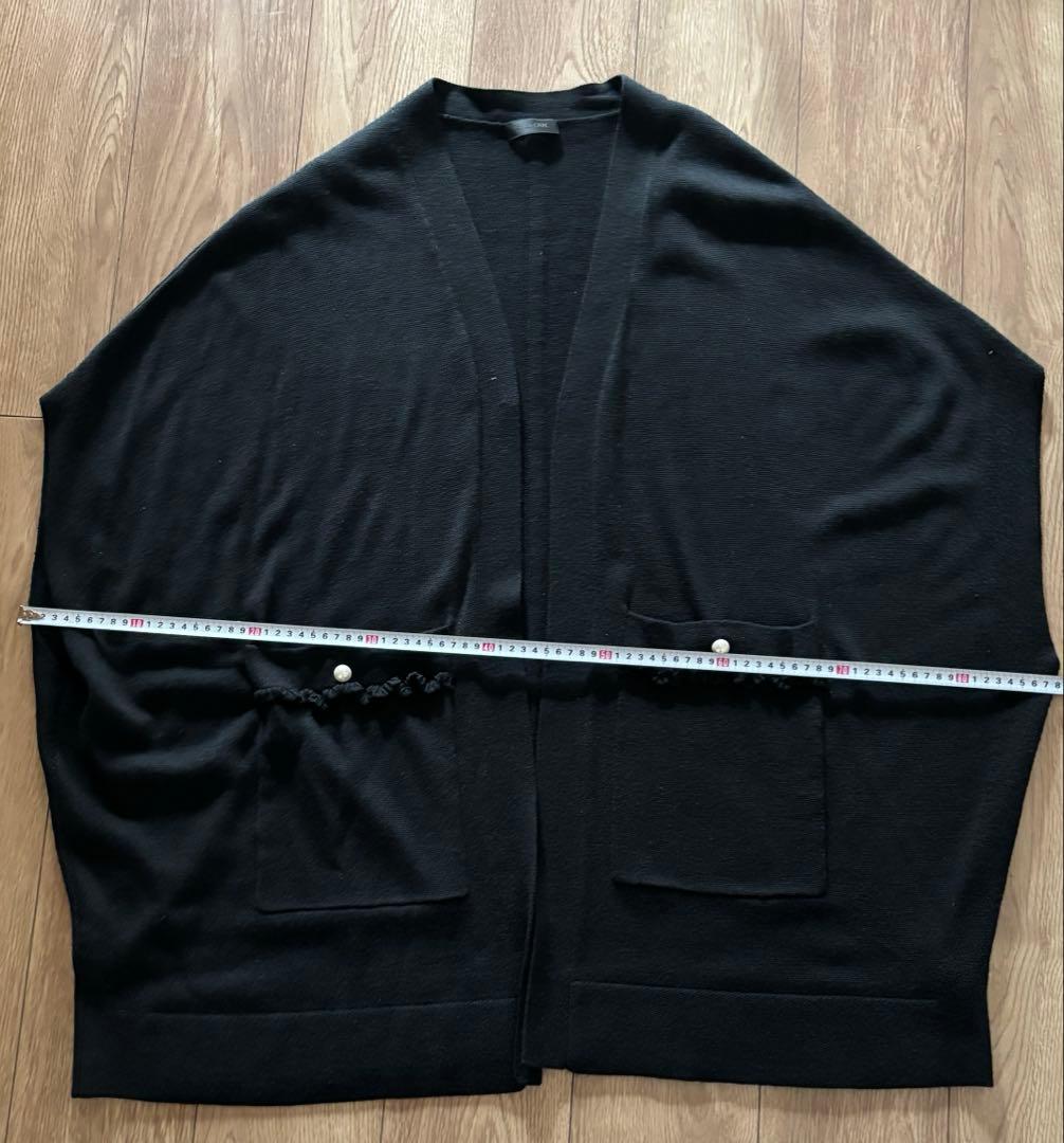 トゥービーシック　ニットジレ　ロングベスト　大きいサイズ