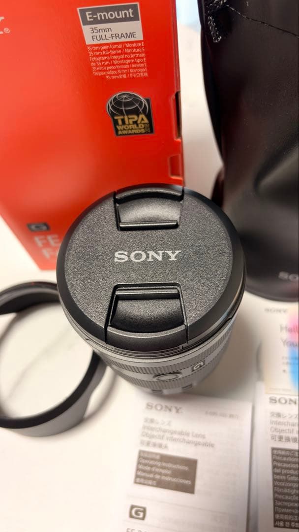 SONYズームレンズ FE 24mm-105mm F4 G OSS