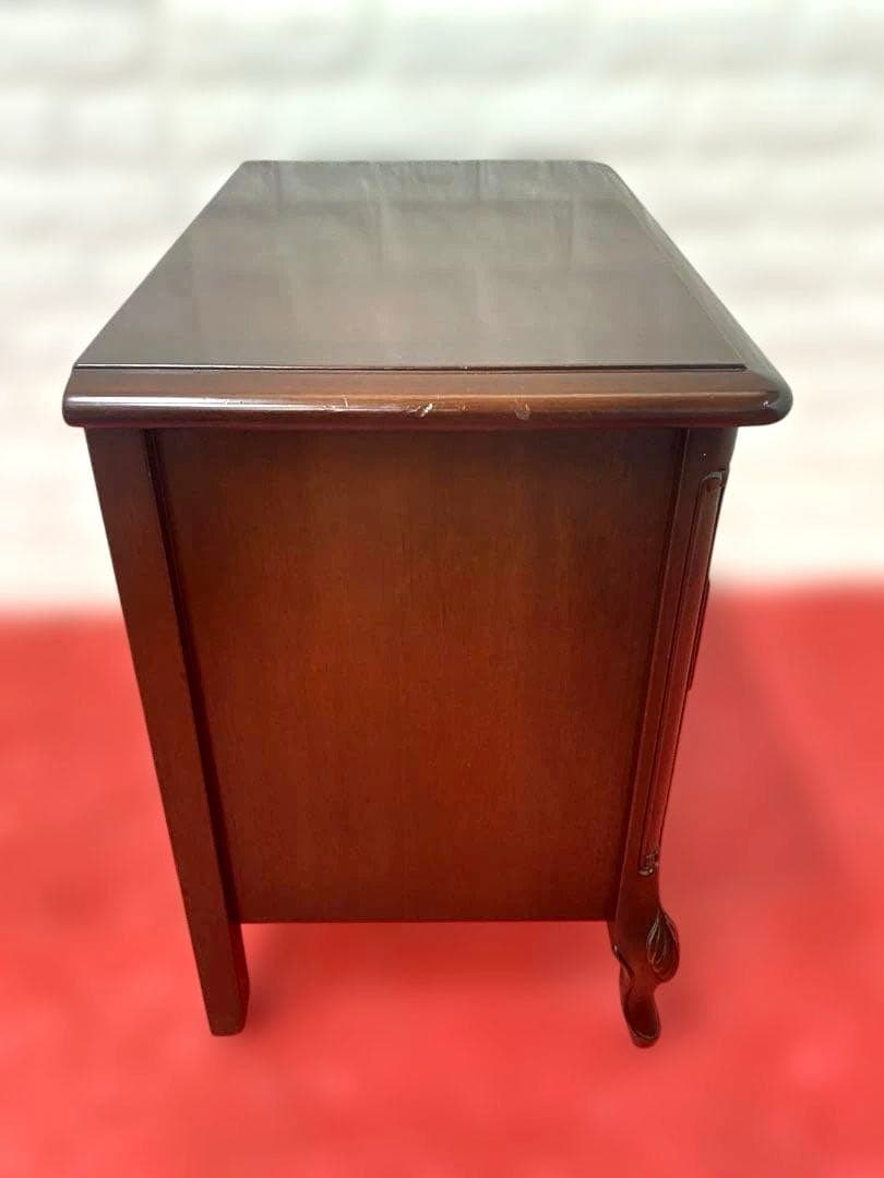 『Sri Tokai』 東海家具　3段　チェスト　猫脚　ロココ調　アンティーク