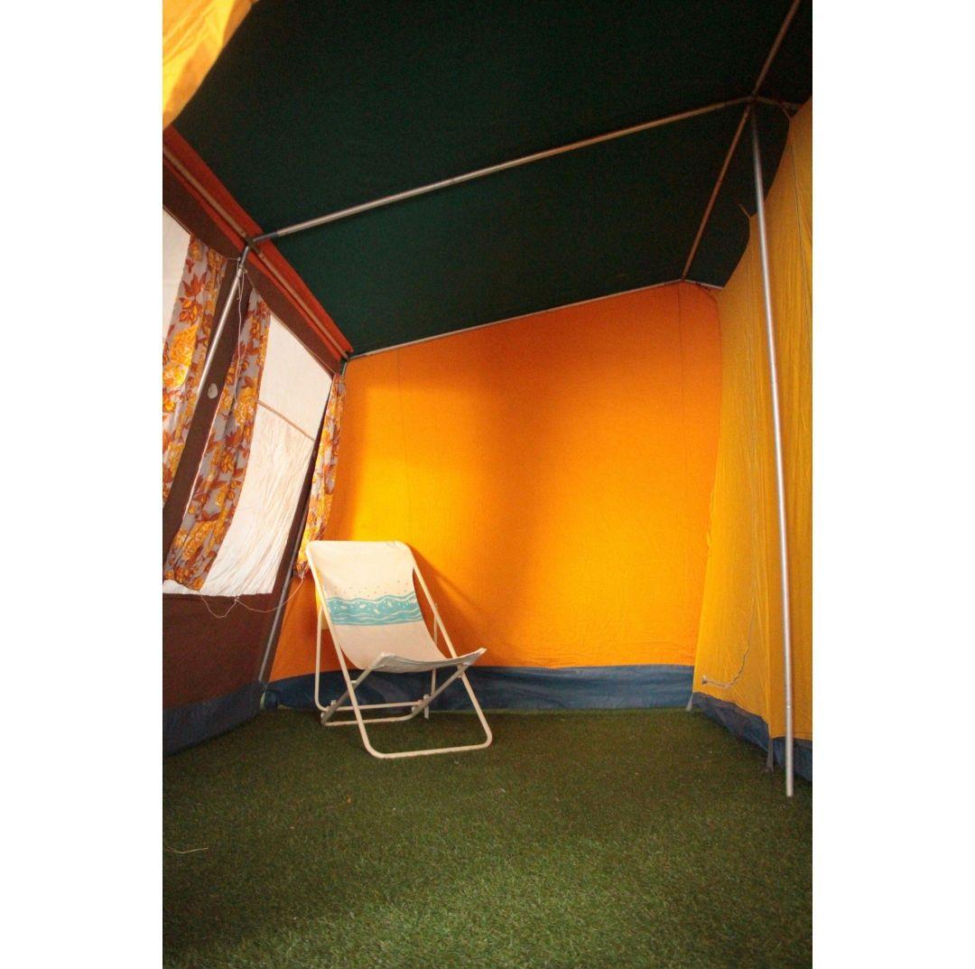 ビンテージテント ドイツ製 コットンテント アルミフレーム