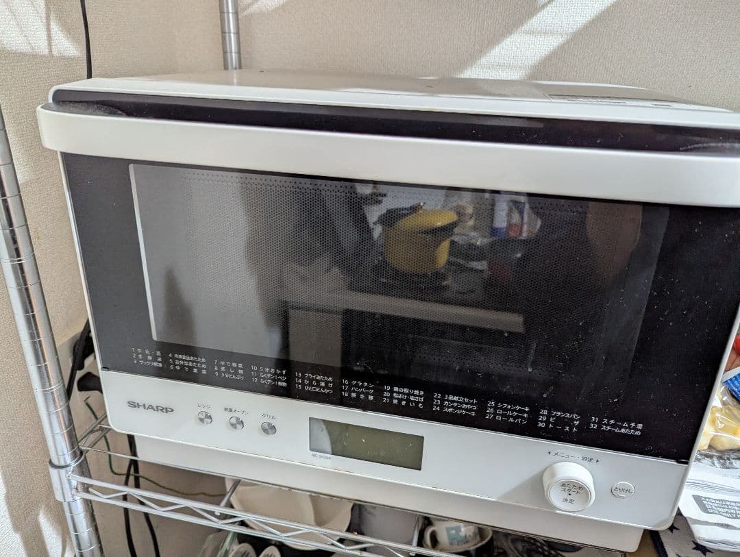 シャープ オーブンレンジRE-SS26B-W 2021年製