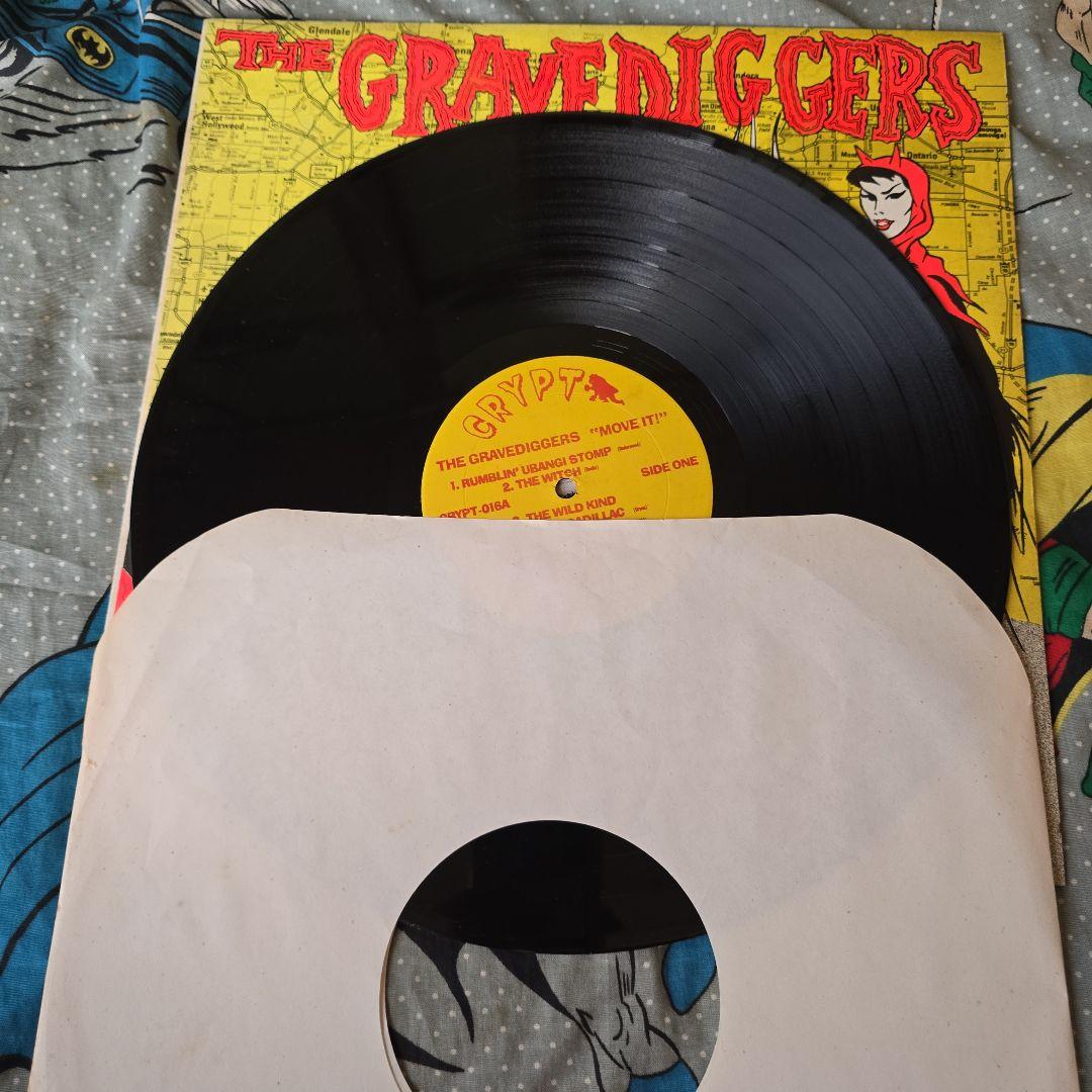 GRAVEDIGGERS/MOBE IT オリジナルLP サイコビリー　ガレージ