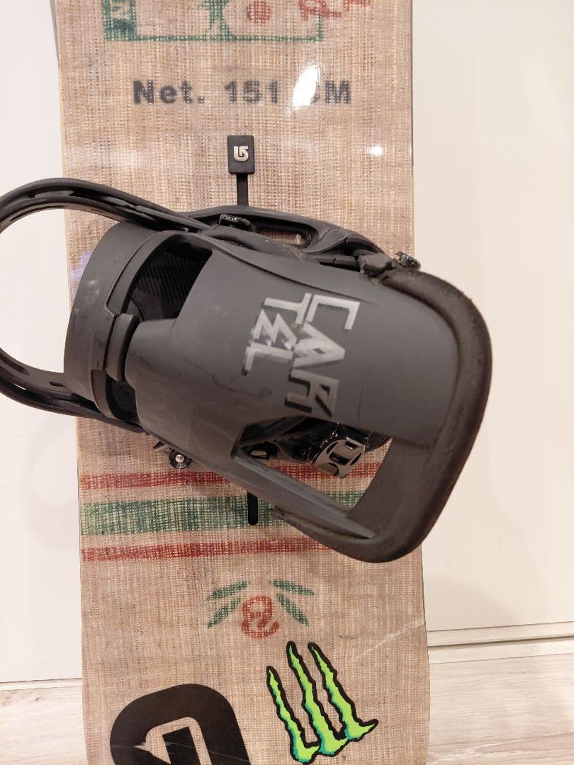 BURTON CUSTOM TWIN 151＋CARTEL EST M　セット