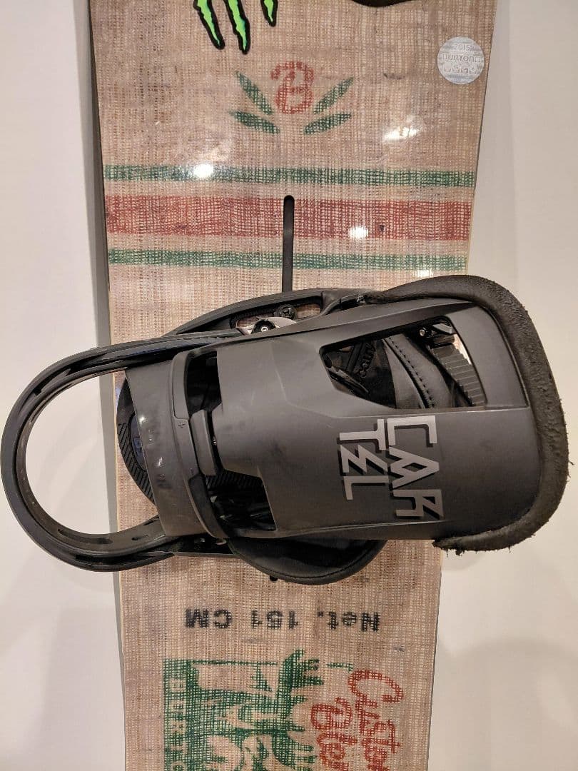 BURTON CUSTOM TWIN 151＋CARTEL EST M　セット